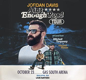 (4) Jordan Davis Concert Tickets & Parking