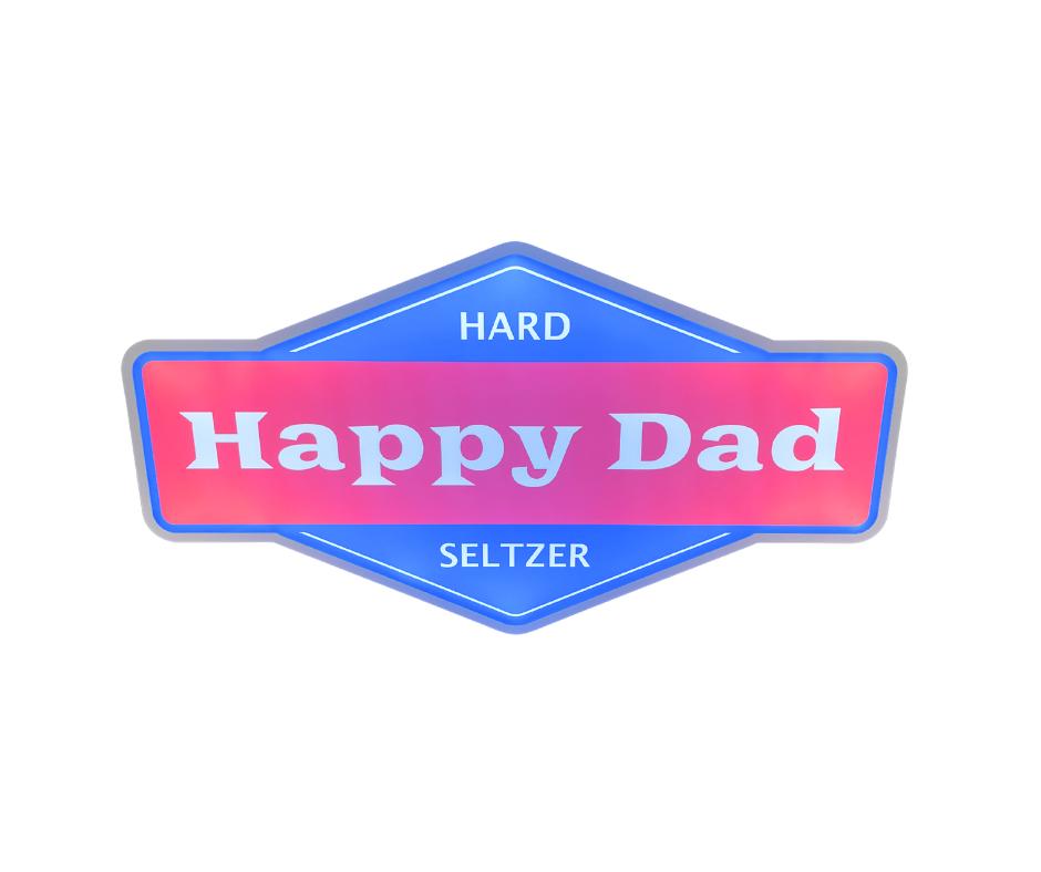 Happy Dad Illuminated Sign