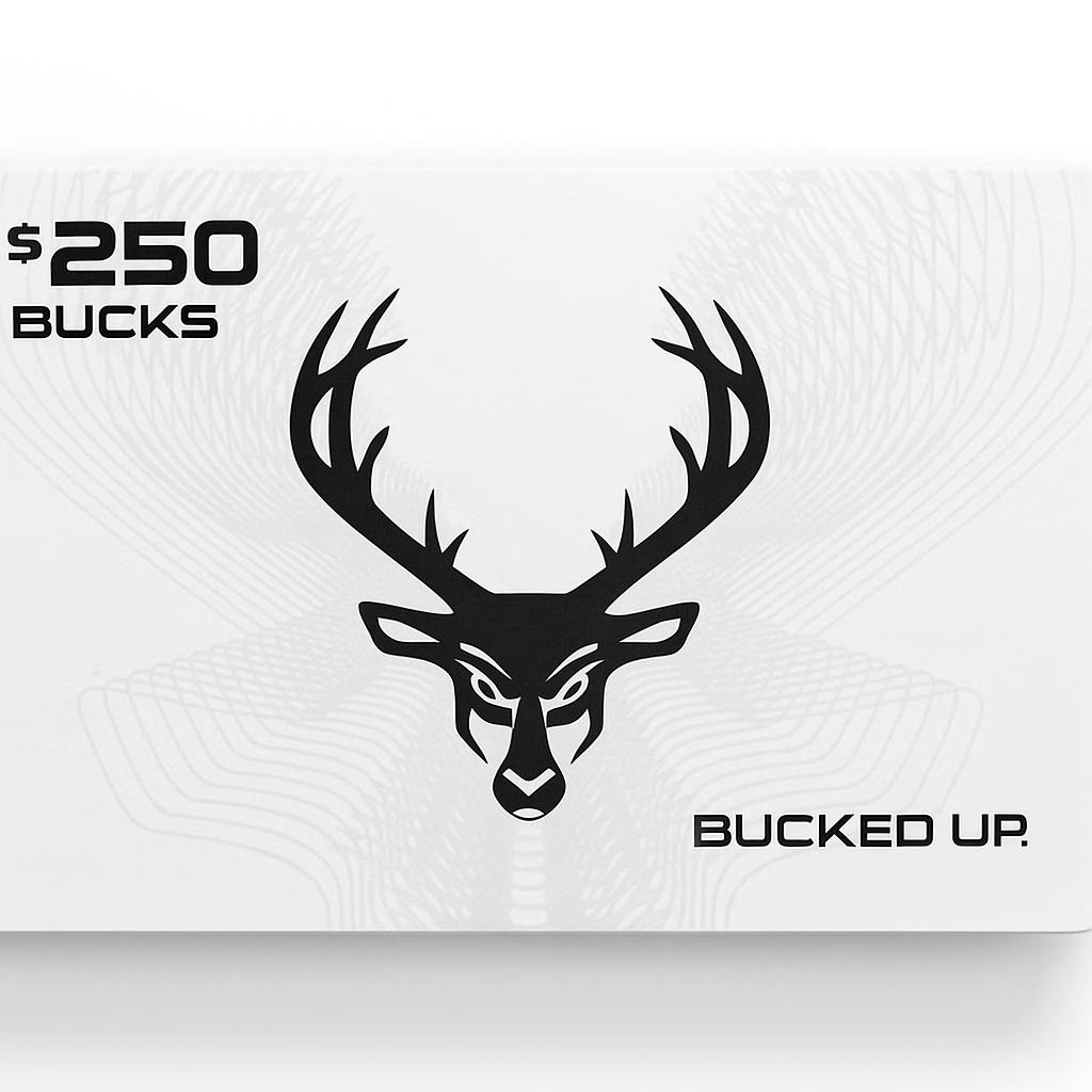 $250 Bucked Up Energy Gift Card