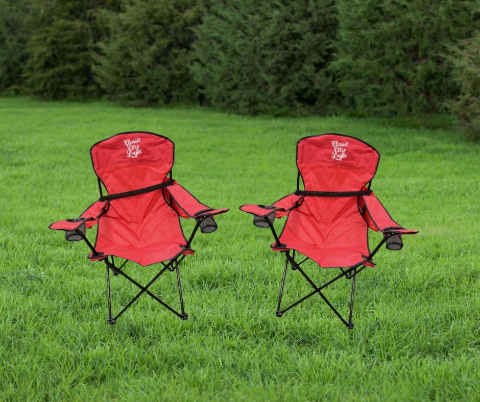 (2) Classic City Lager Chairs