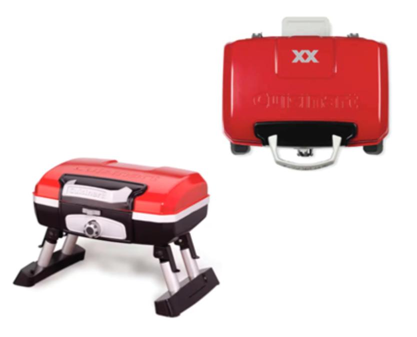 Petite Gourmet Portable Tabletop Gas Grill