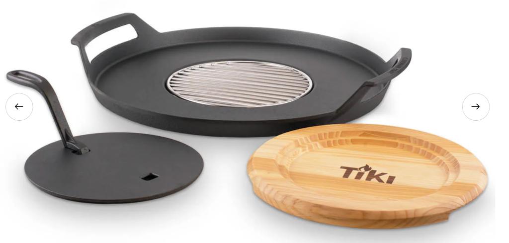 Tiki Fire Pit Griddle