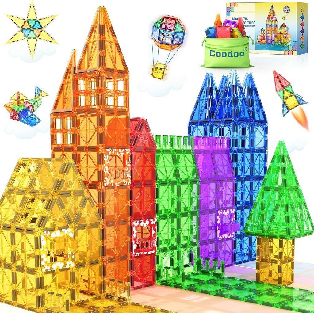 60 Magnetic Building Tiles