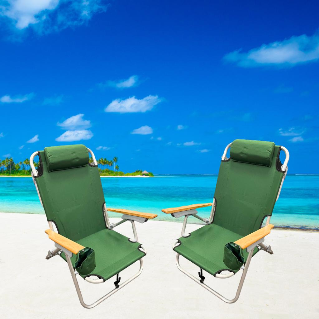Heineken Beach Chairs - Green (2)