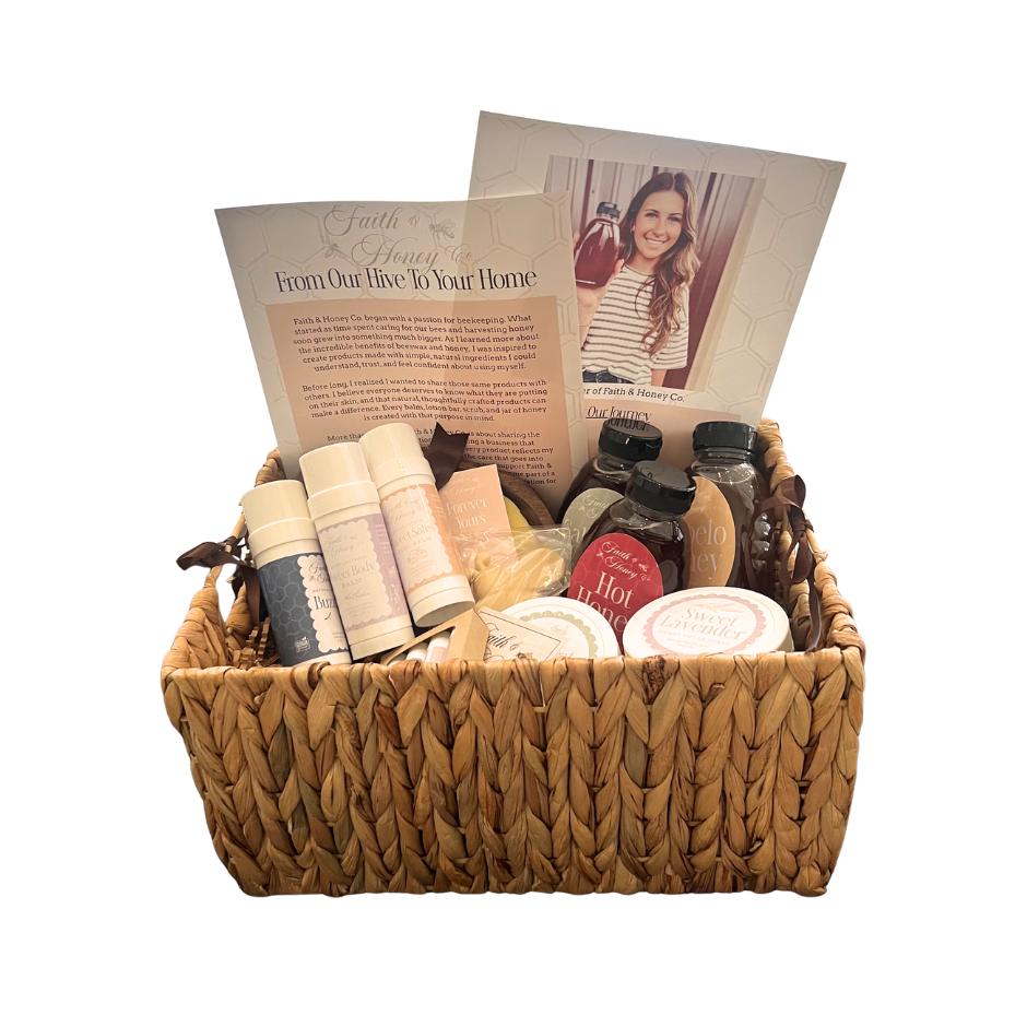 Natural Honey Basket