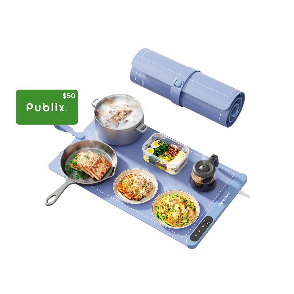 Food Warming Mat with $50 Publix Gift Card