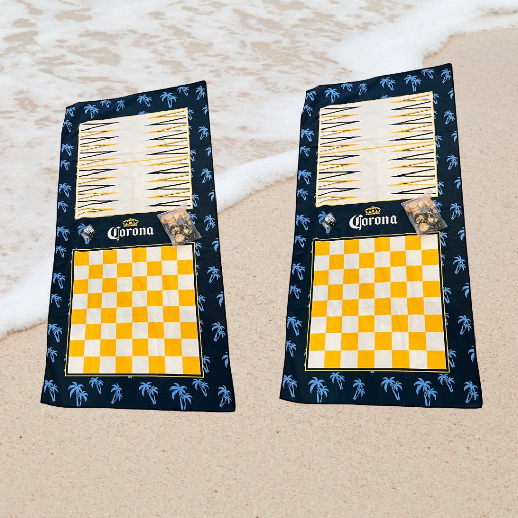 Corona Beach Towel Game Set