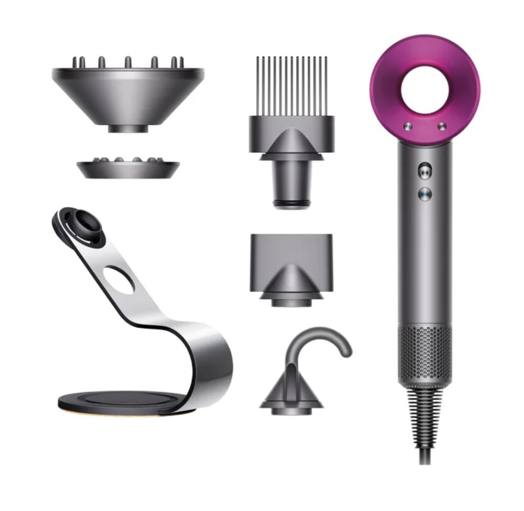 Dyson Supersonic Hair Dryer, Stand & Attachments