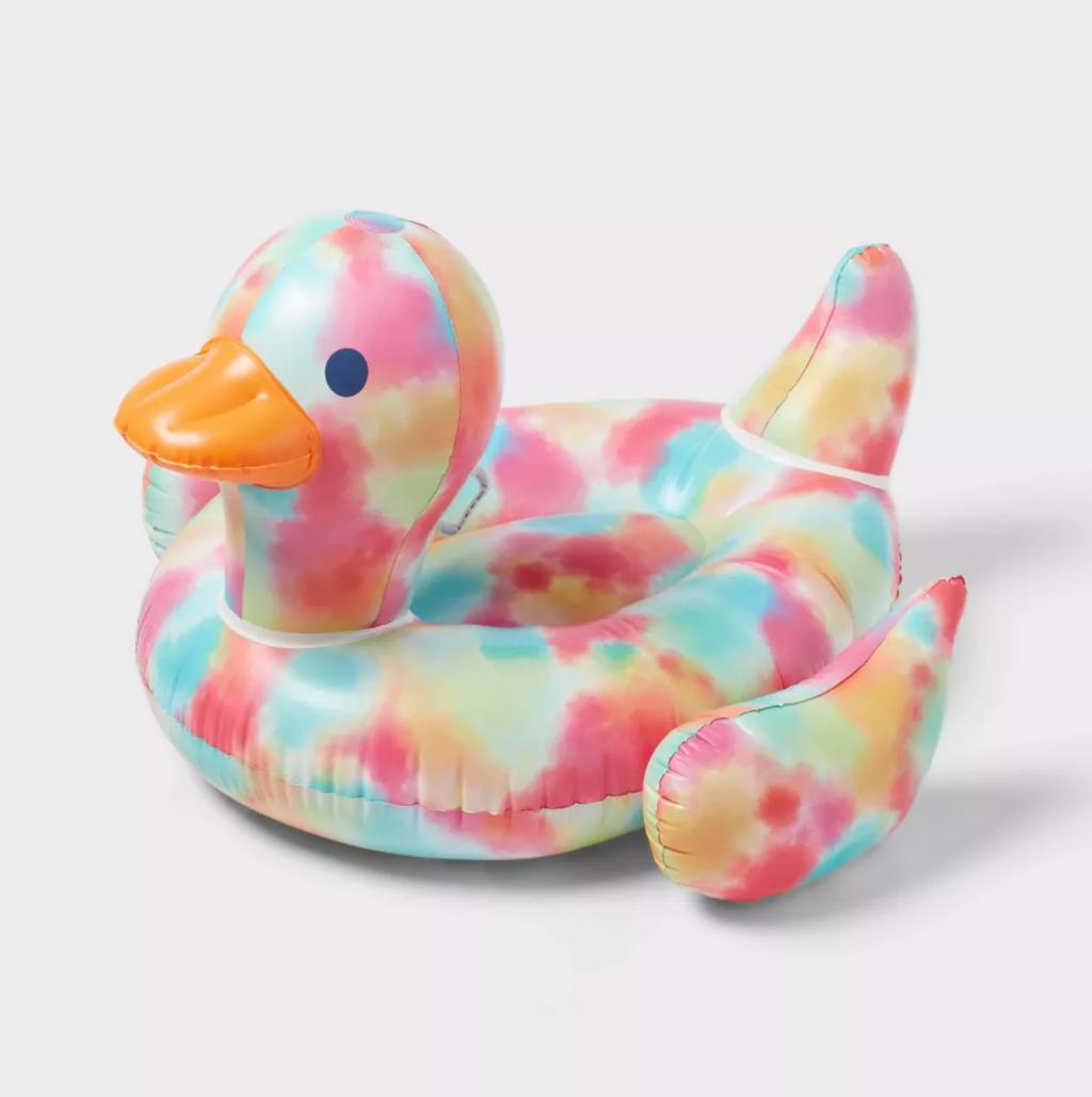 Sun Squad Tie Dye Inflatable Duck