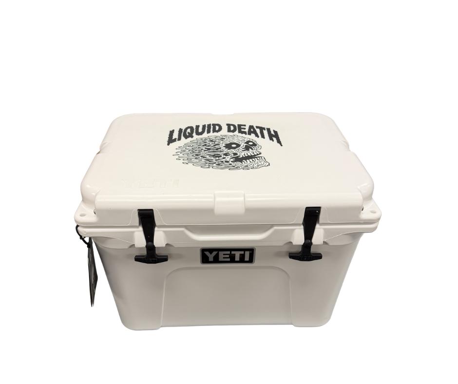 Liquid Death Yeti Cooler