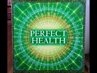 Perfect Health - 16x16 Motivational Canvas