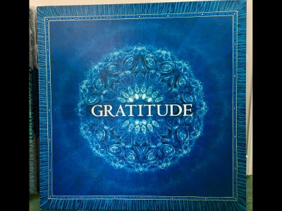 Gratitude - 25x25 Motivational Canvas