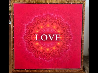 Love - 25x25 Motivational Canvas