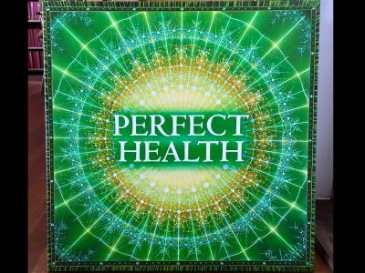 Perfect Health - 25x25 Motivational Canvas