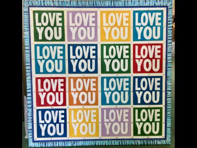 Love You - 32x32 Motivational Canvas