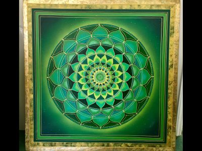 32x32 Motivational Canvas - Green