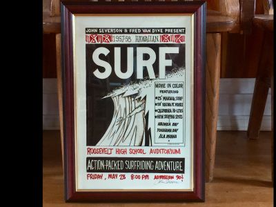 Surf - Framed Signed Poster 12 x18