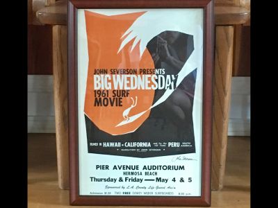 Big Wednesday - Framed Signed Poster 12 x18