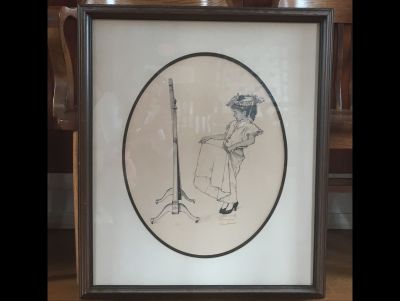 Dressing Up Norman Rockwell Signed Limited Ed Print