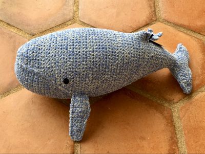 Amigurumi Hupmback Whale Hand Crocheted Stuffed Animal