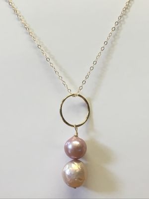 White Edison Pearl Necklace