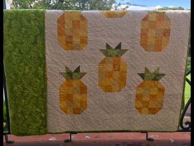 Pineapple Quilt 59x74