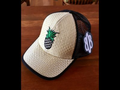 Hat Bamboo with Pineapple