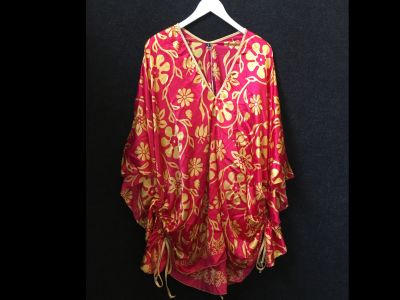 Red and Yellow Balinese Kaftan