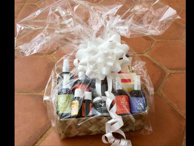 Basket of Aromatherapy Products