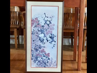 Kiku - 32x13 1/2 in framed Print