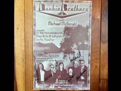 Signed Dobbie Brothers Poster 9x18 - Priceless!