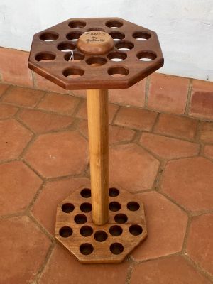 Mahogany Cane Stand