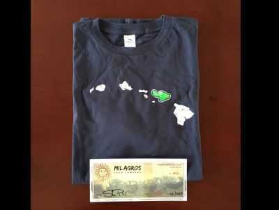 $25 Gift Certificate to Milagros Food Company and T-Shirt