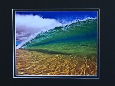 Wave Print 11x14 matte 8x10 picture