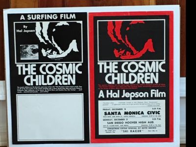 2 1969 Original Surf Movie Posters