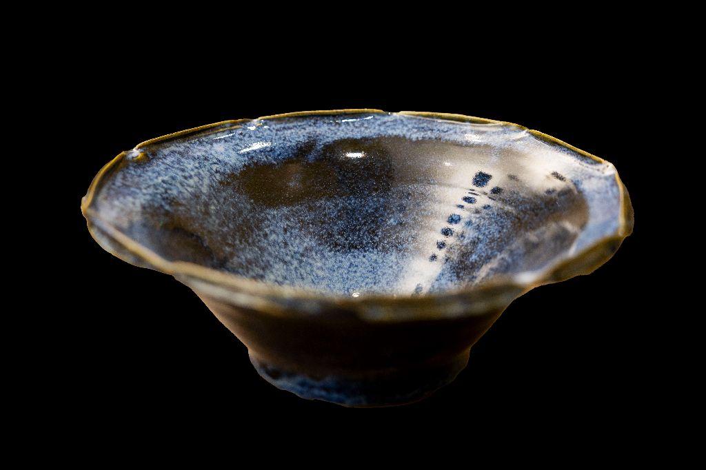 Swirls of Blue Bowl