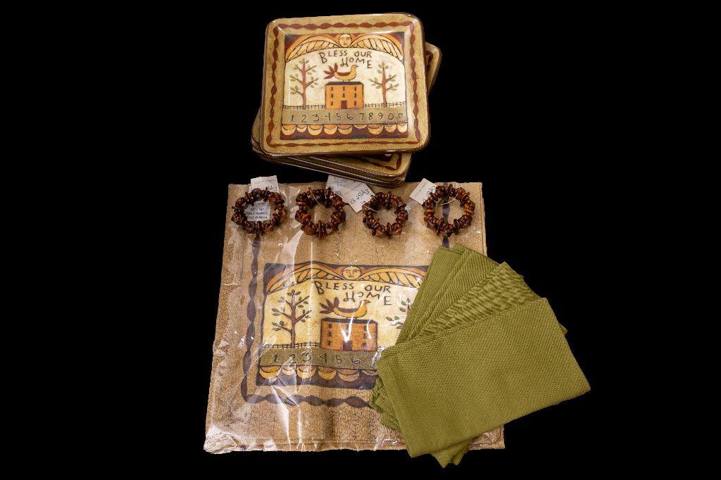Bless This Home Table Setting