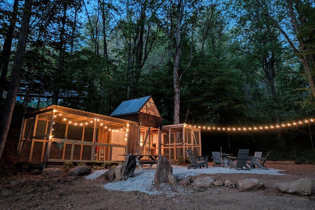 Camping at ''The Nook''