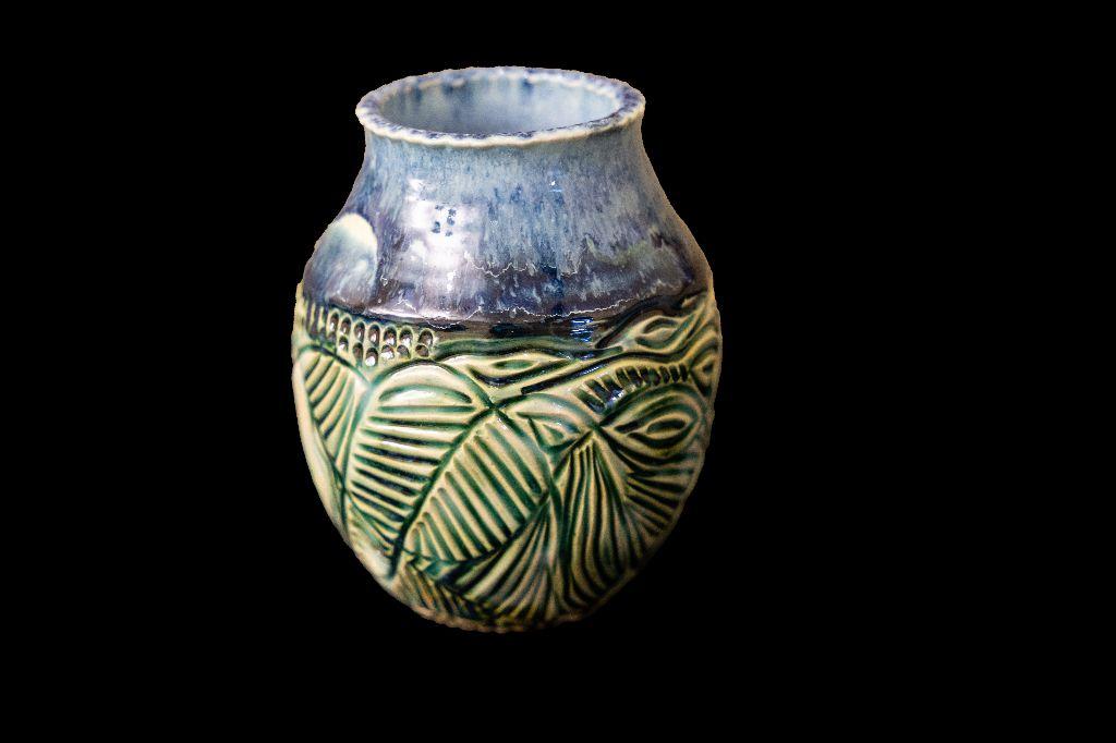Blue & Green Vase