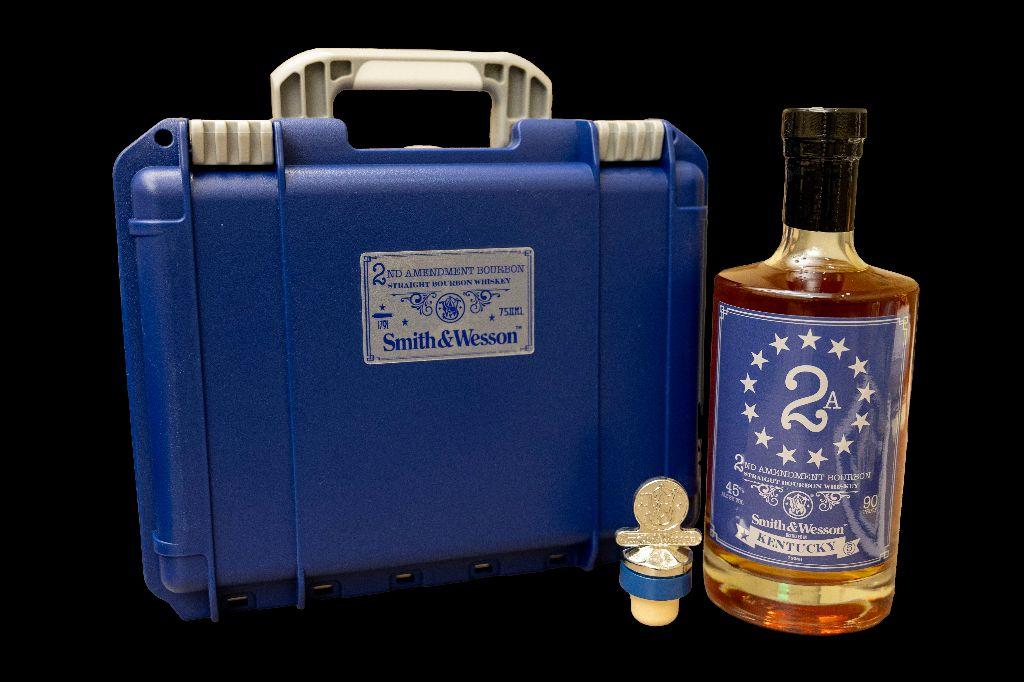 2A Bourbon with Gun Case