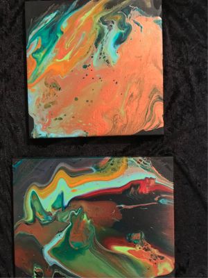 Original Acrylic Painting Set