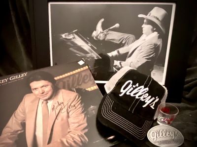 Mickey Gilley Memorabilia with Vinyl LP