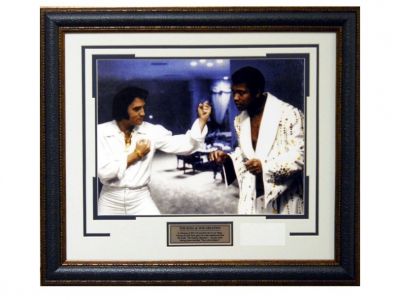 Muhammad Ali with Elvis