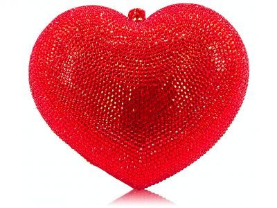 I Love You! Crystal Swarovski Purse