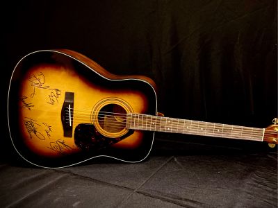 Autographed Yamaha Acoustic Guitar