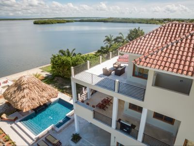 The Caribbean Sea at Your Back Door (Placencia, Belize)