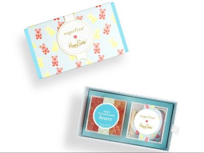 Sugarfina Happy Socks 2pc Bento Box