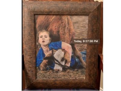 Rodeo Art Winner Giclee Print