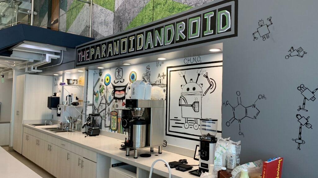 Coffee at The Paranoid Android
