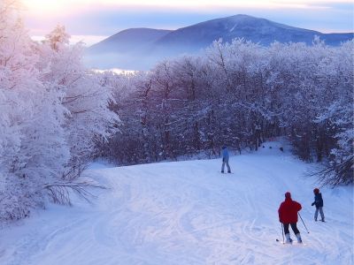 Skiing in Vermont